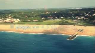 Les Plages à Anglet  Côte Basque [upl. by Kacie]