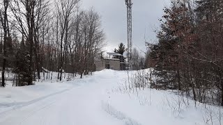 CIIITV2 Bancroft Global Television Toronto analogue retransmitter tower site in Vennachar ON [upl. by Anec]