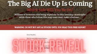 Porter Stansberrys The Big AI Die Up 4 Stocks Revealed [upl. by Zins925]