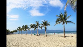 Beautiful My Khe Beach Danang Vietnam l Vietnam Travel l Da Nang Beach [upl. by Neehsuan]