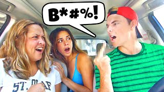 CALLING MY MOM THE quotBquot WORD PRANK GONE WRONG [upl. by Matilde693]