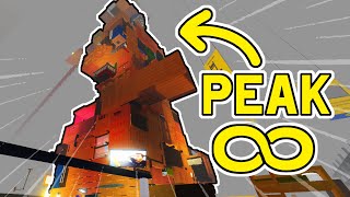 Building the TALLEST Tower in SCP 3008 Roblox [upl. by Nirrej]