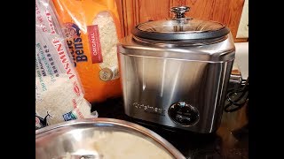 Cuisinart 4 Cup Rice Cooker  Unboxing and Demo [upl. by Aekin153]