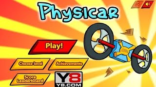 Y8 GAMES TO PLAY  PHYSICAR  Y8 Racing Games 2014 [upl. by Eilatam796]