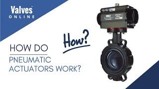 How Pneumatic Actuators Work [upl. by Kara955]