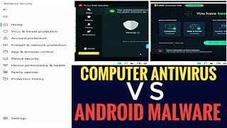 Can Computer Antivirus Detect Android Malware [upl. by Nonnarb123]