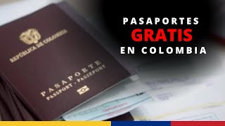 🇦🇲  🔴 Pasaporte GRATIS en COLOMBIA Quiénes Pueden Obtenerlo sin Costo a Partir del 3 de Octubre [upl. by Airlie]