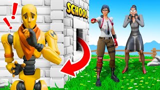 SNEAKING Out Of SCHOOL In Fortnite [upl. by Justin]