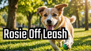 Unleashing Rosie My Dogs Second Offleash Adventure [upl. by Tebasile829]