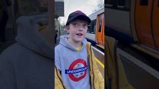 London train  Overground to Richmond bus train london [upl. by Cirilo138]