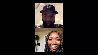 Brandy on being nervous about new album amp single quotBaby Mamaquot Quarantine Life amp More [upl. by Larue]