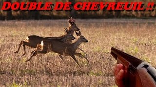 DOUBLE DE CHEVREUIL   Chasse en Bretagne [upl. by Ellac]