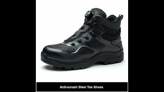 Antismash Steel Toe Shoes [upl. by Peednas]