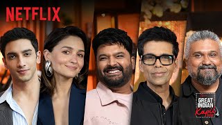 Jigras of Bollywood  Alia Vedang Karan  The Great Indian Kapil Show  Netflix [upl. by Kendy]