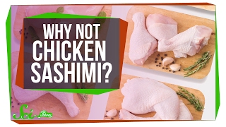 Why Do We Eat Raw Fish But Not Raw Chicken [upl. by Cliff]