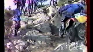 ENDURO STAGE CYRIL ESQUIROL ILLE SUR TET 1992 AVEC MC ILLOISwmv [upl. by Mlehliw367]