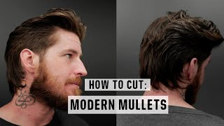 How to cut a Mullet  Mullet Haircut Tutorial [upl. by Htiekram]