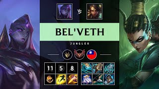 BelVeth Jungle vs Nidalee Killing spree  TW Grandmaster Patch 1421 [upl. by Lenny283]