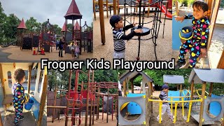 Ep 23  Frognerborgen Kids playground in Vigelandsparken OsloNorway [upl. by Dougherty]