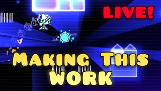 Making my INFINITE LEVEL actually infinite  Geometry Dash 22 LIVE [upl. by Odelet]