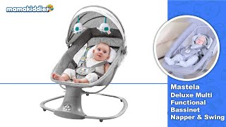 Mastela 3 in 1 Deluxe Multi Functional Bassinet Napper amp Swing [upl. by Slade864]