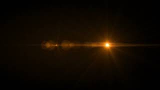 Lens flare 4K Lens flare black screen animation brownish V 2 1 [upl. by Chiang]