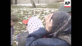 BOSNIA TUZLA YOUNG MUSLIM REFUGEE REUNITED WITH FAMILY [upl. by Leticia]