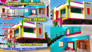 பாவூர்சத்திரத்தில் 2 மாடி வீடு  Pavoorchatram 5 Bedroom Duplex House Salespavoorchatram house sale [upl. by Hsatan]