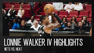 Lonnie Walker IV drops 22 Points 4 Rebounds vs Heat  101823 [upl. by Jedidiah]