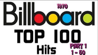 Billboards Top 100 Songs Of 1970 Part 1 150 [upl. by Eiba]