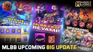 MLBB X KOF RETURNS amp REVAMP  BARATS BATTLE PASS SKIN  XAVIER DECEMBER STARLIGHT  MLBB NEW UPDATE [upl. by Kellia]