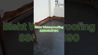 Tiles Roof Waterproofing । Rubber Coating Elastomeric Waterproofing Treatment on Roof Tiles [upl. by Cocks]