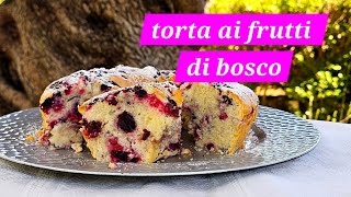 Torta ai frutti di bosco Rosariarinaldispeedychef [upl. by Dagny]