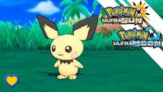 HOW TO GET Pichu in Pokémon Ultra Sun and Ultra Moon [upl. by Mannie15]