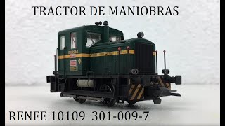 Tractor de maniobras RENFE serie 10100 época IV de Ibertren con El Taller del Modelista [upl. by Gwendolen722]