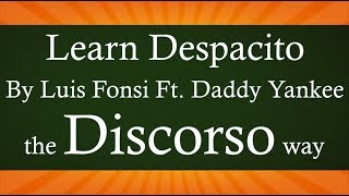 Learn Despacito  Luis Fonsi ft Daddy Yankee Lyrics Best way to learn translation [upl. by Redwine]