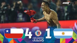 Chile 0 4 x 1 0 Argentina ● 2015 Copa América Final Extended Goals amp Highlights  Penalties HD [upl. by Whitten]