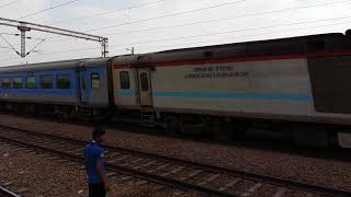 Gatimaan express crossing at datia station [upl. by O'Hara718]