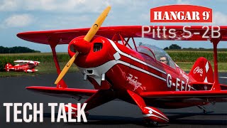 Tech Talk Hangar 9 Pitts S2B 5060cc [upl. by Merari697]