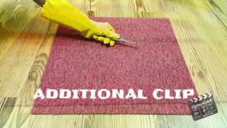 How to Install Carpet Tile  Carpet Tile Installation by Alaqsa Carpets [upl. by Braynard]