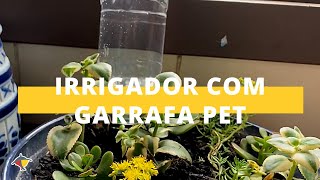 Dica Técnica Como fazer irrigadores de plantas com garrafa pet  Programa Terra Sul [upl. by Ahl13]