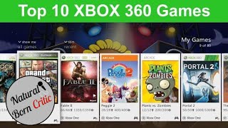 Top 10 XBOX 360 Games of All Time [upl. by Anawait]