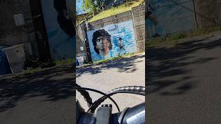 il murales di Maradona a Sorbo San Basile [upl. by Howarth]