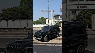 Black GhodaScorpio s11Thar balckscorpio thar scorpio modified attitude nakshyayadavvlogs [upl. by Twila]