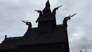 Fantoft Stave Church Bergen Norway [upl. by Hofmann765]