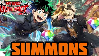 MY HERO ACADEMIA ULTRA IMPACT 3RD ANNIVERSARY UR STEAMPUNK IZUKU AND BAKUGO RERUN SUMMONS I NEED HIM [upl. by Beverlie]