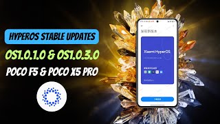 HyperOS updates on Poco F5 and Poco X5 Pro 🔥 [upl. by Jonna980]