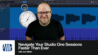 Navigate Your Studio One Sessions Faster Than Ever  PreSonus [upl. by Selimah]