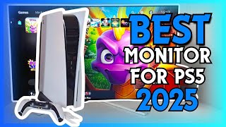 Best Monitors For PS5 in 2025  Only 6 Options You Should Consider [upl. by Yesnik]