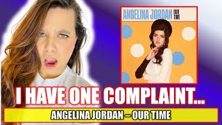 NEW ANGELINA JORDAN REACTION  OUR TIME  New Music Reaction Videos reactionvideo [upl. by Killie445]